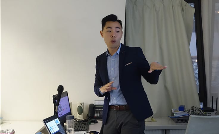 Gilman Yu, Microsoft Product Marketing Manager sharing customer cases
