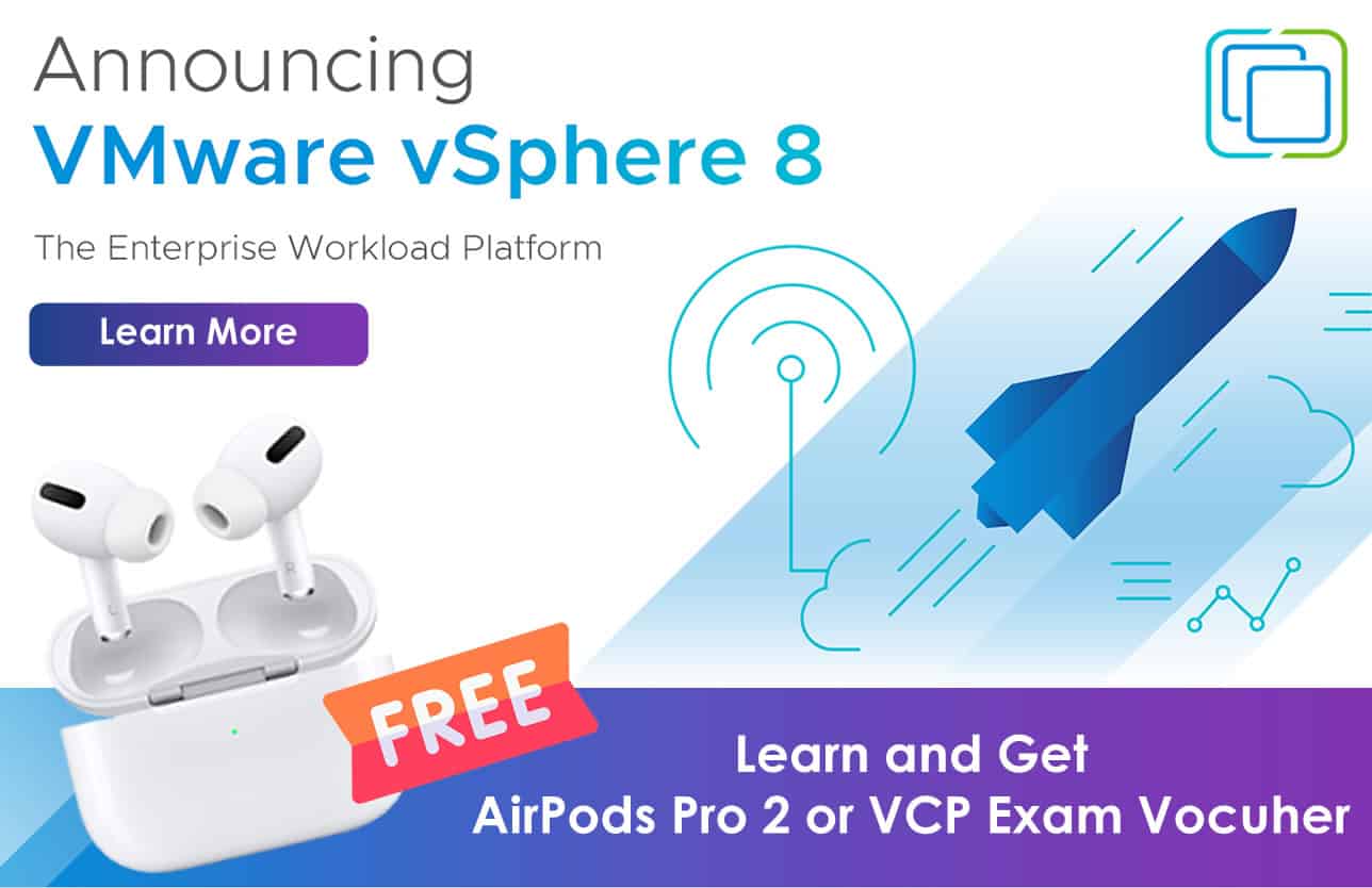 VMware vSphere 8 Training Promotion